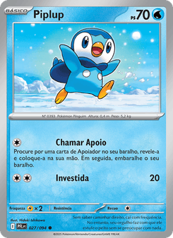 Piplup, Pokémon Básico