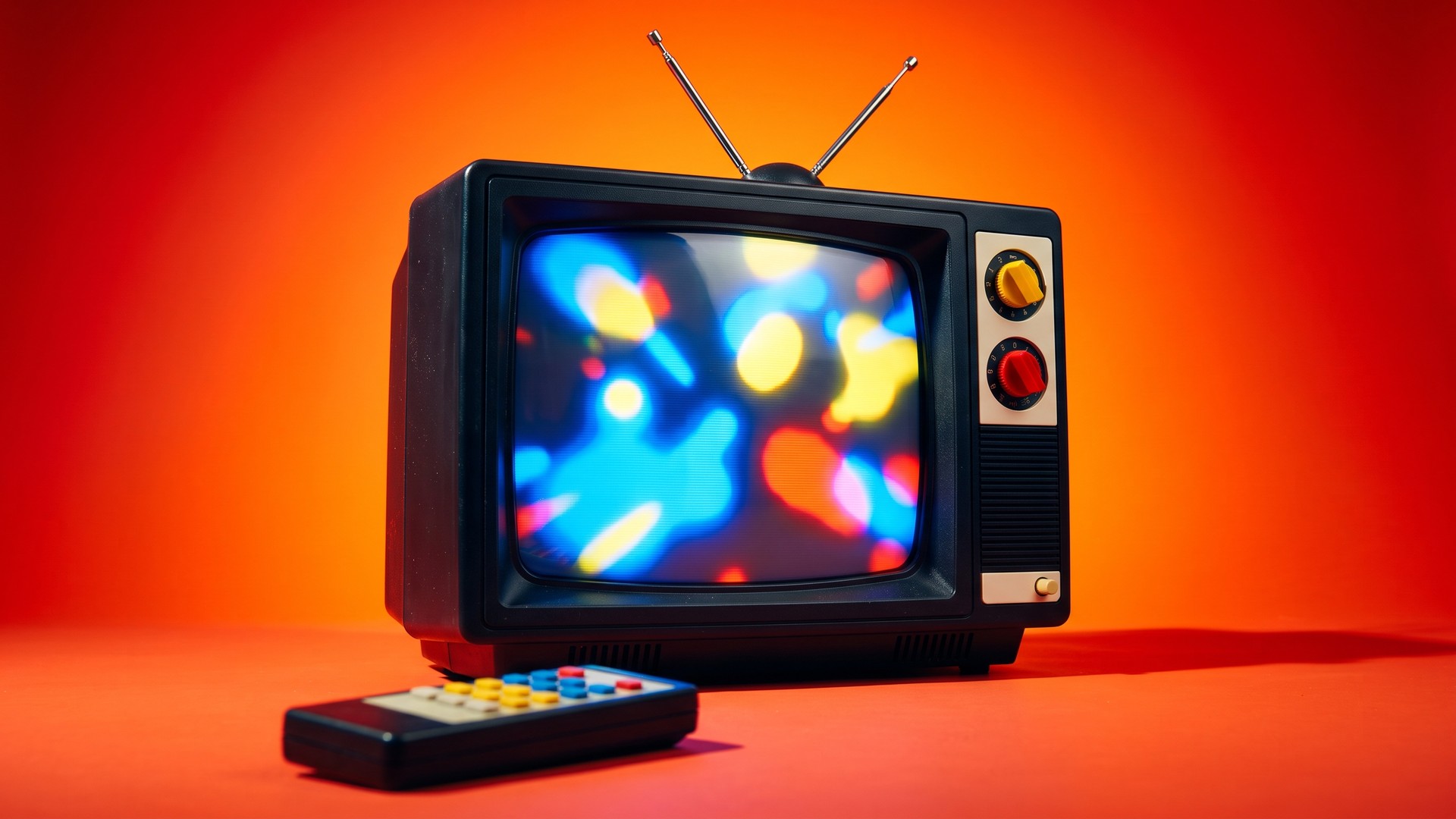 Arte própria: TV antiga